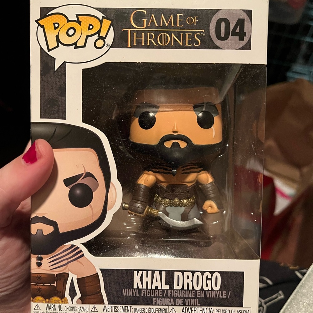 Funko Pop! Game of Thrones Khal Drogo #04 Vinyl Figure